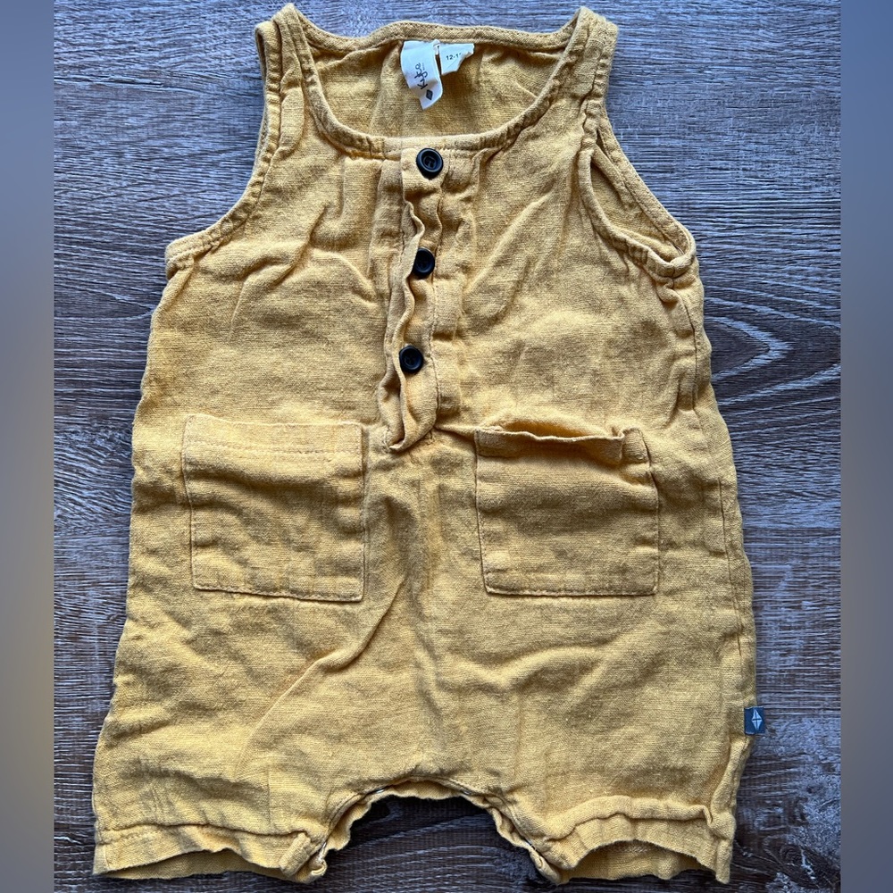 Kyte Baby Linen Romper
